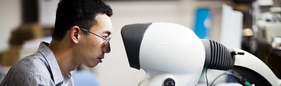 Researcher at work feature image